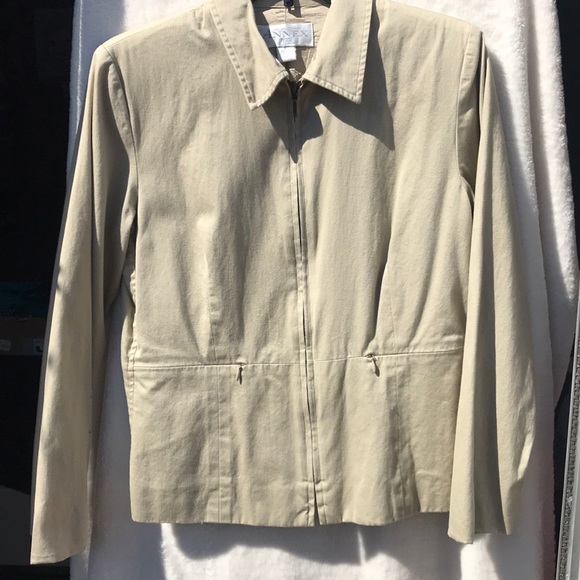Annex Casual Corner Tan ZIP up jacket 8P - Picture 1 of 7